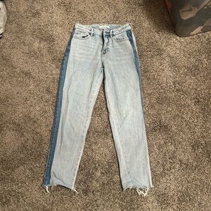Light wash Pacsun mom jeans